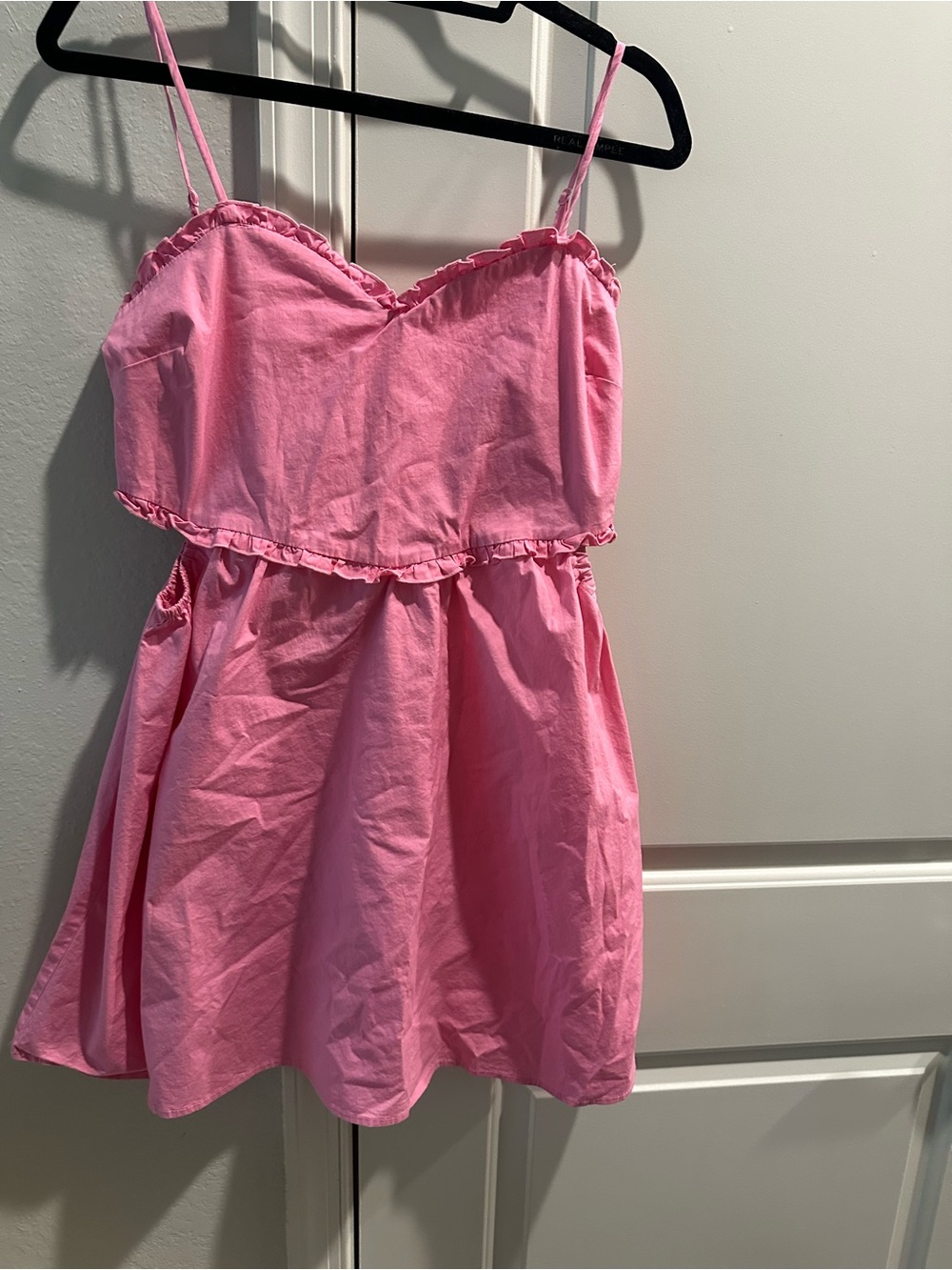 Altar'd State Pink Spaghetti-Strap Sundress